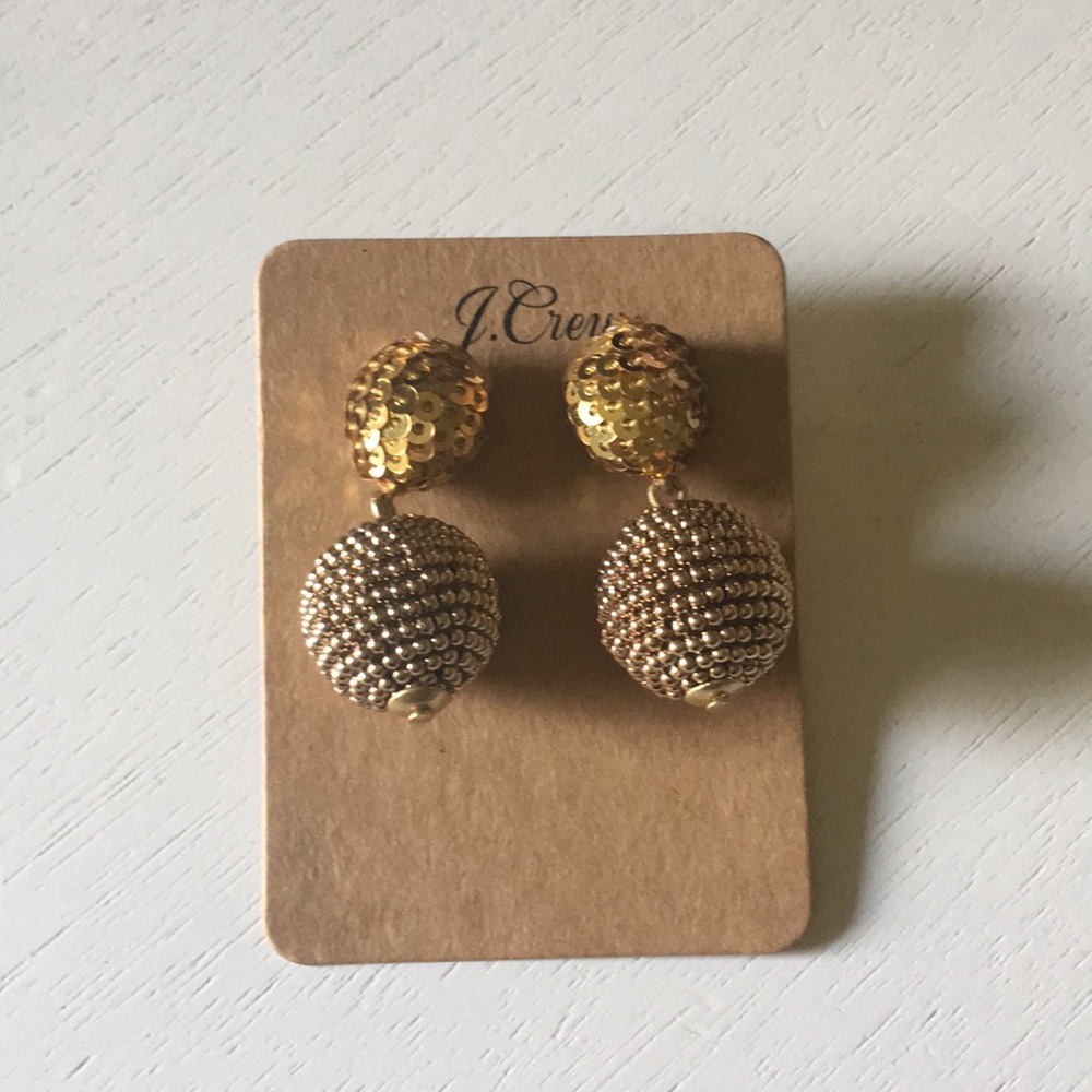 J.Crew gold earrings